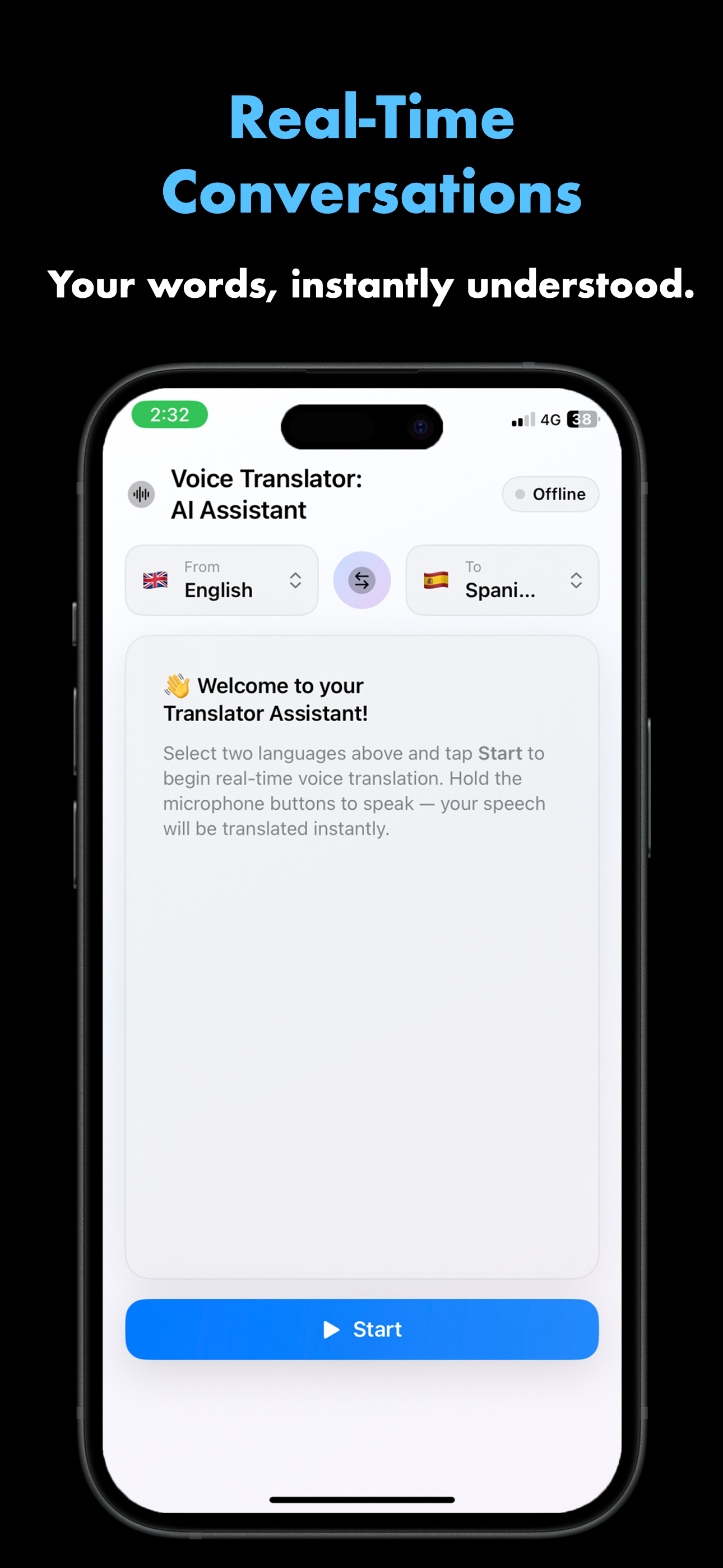 Voice Translator: AI Assistant screenshot 4