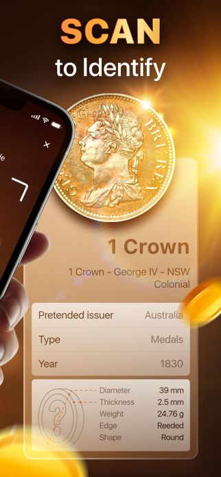 Coin Identifier & Scanner App Screenshot 2 of 7