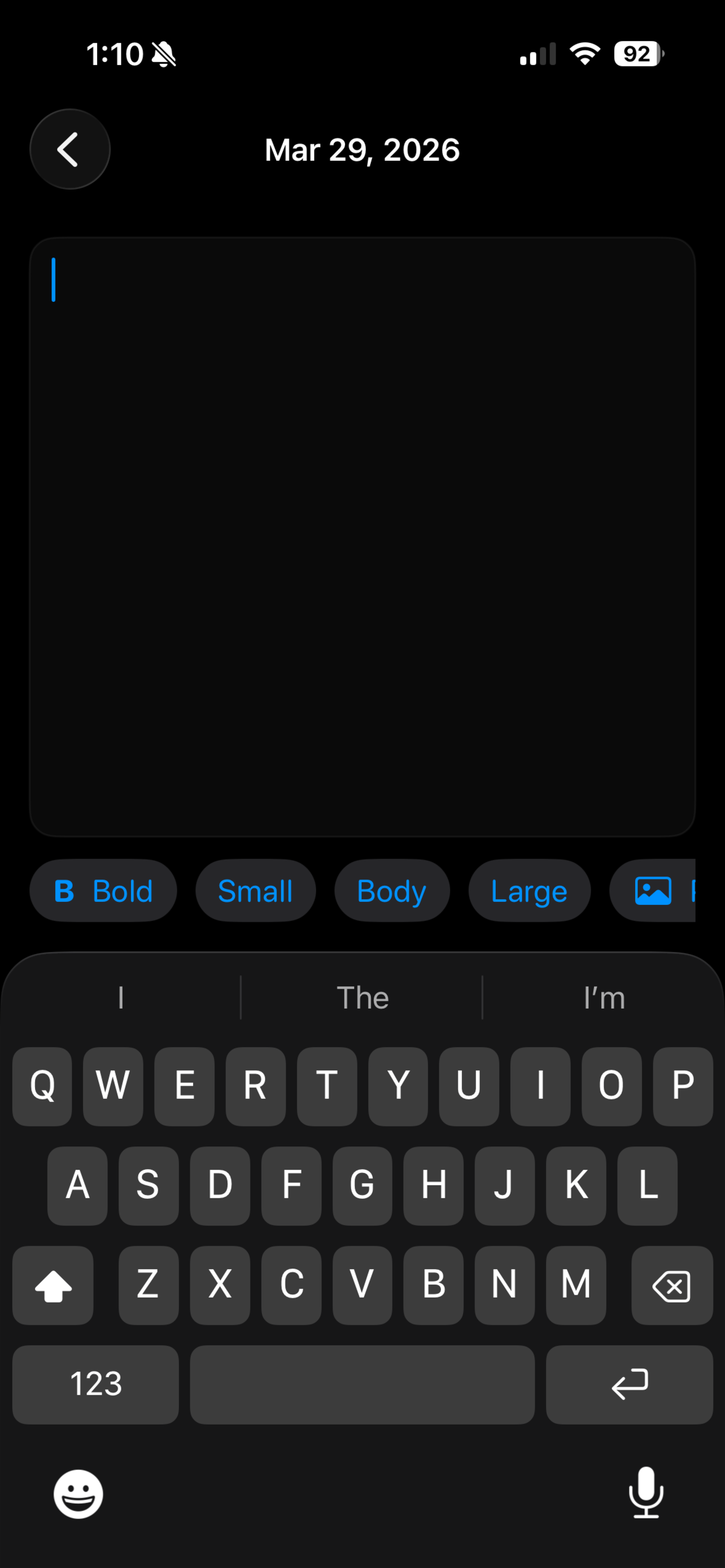 LocalOne Private Journal