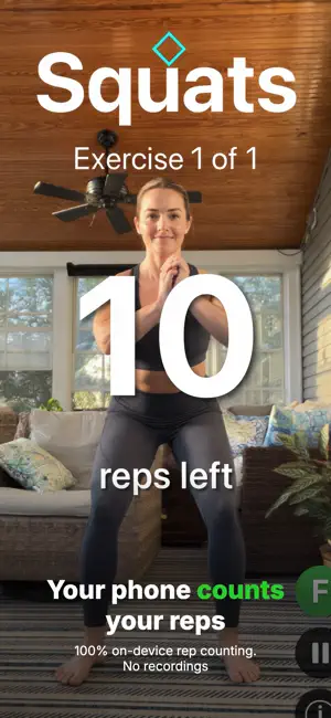 MyRepsCount: Workout Tracker screenshot 1