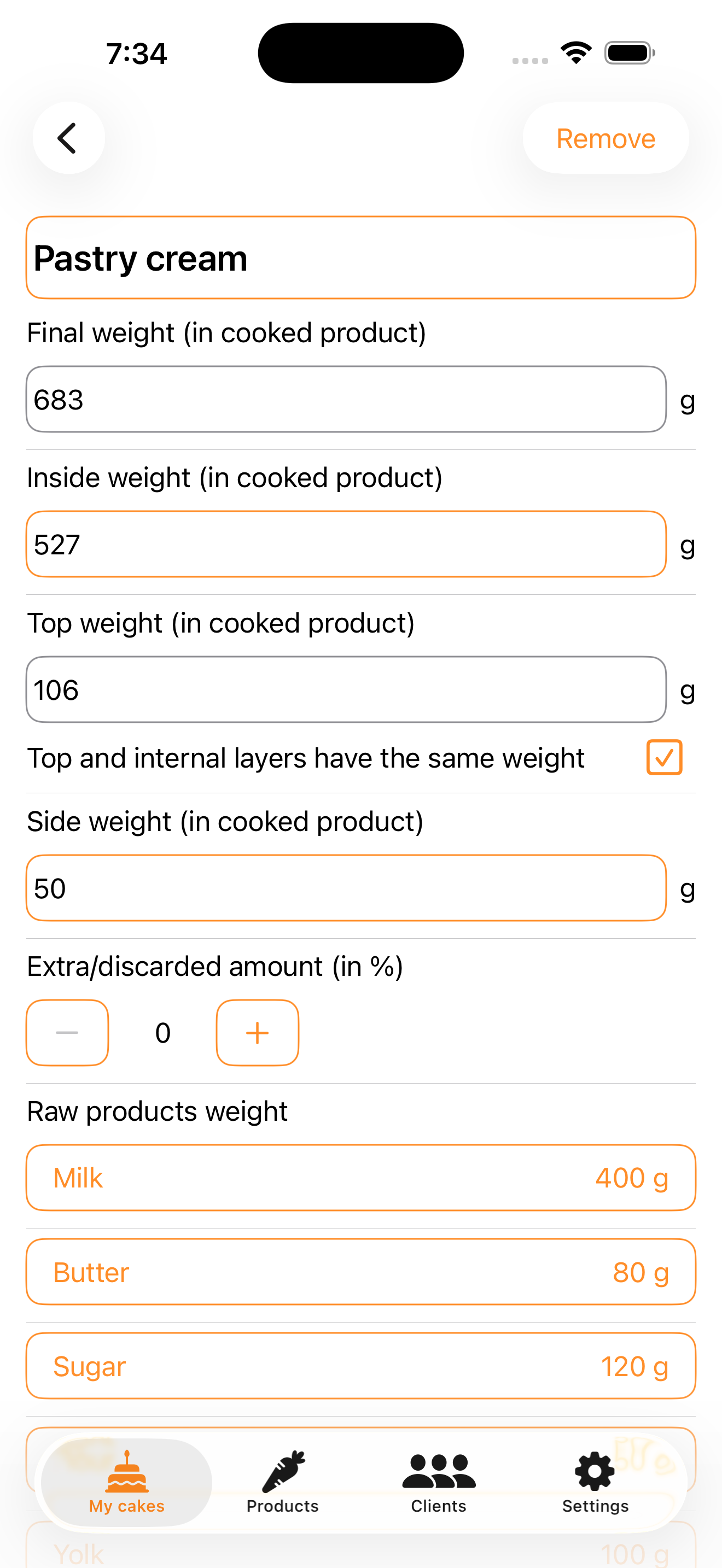 MyCakes screenshot 4