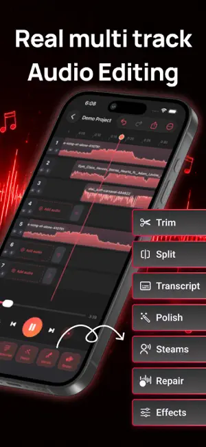 Audio Editor: Music Editor Lab screenshot 2