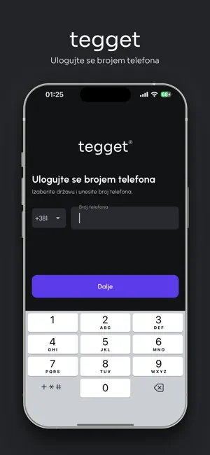 Tegget screenshot 1
