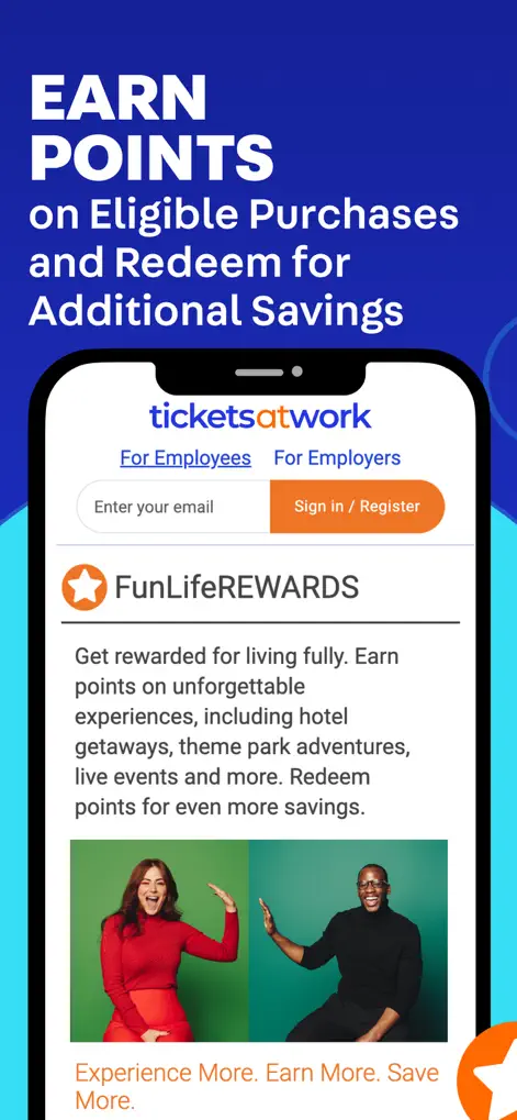 TicketsatWork: Employee Perks - Shopping App | MWM