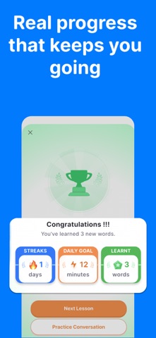 Pebble Fluent Speaking Lessons Screenshot 3 of 6