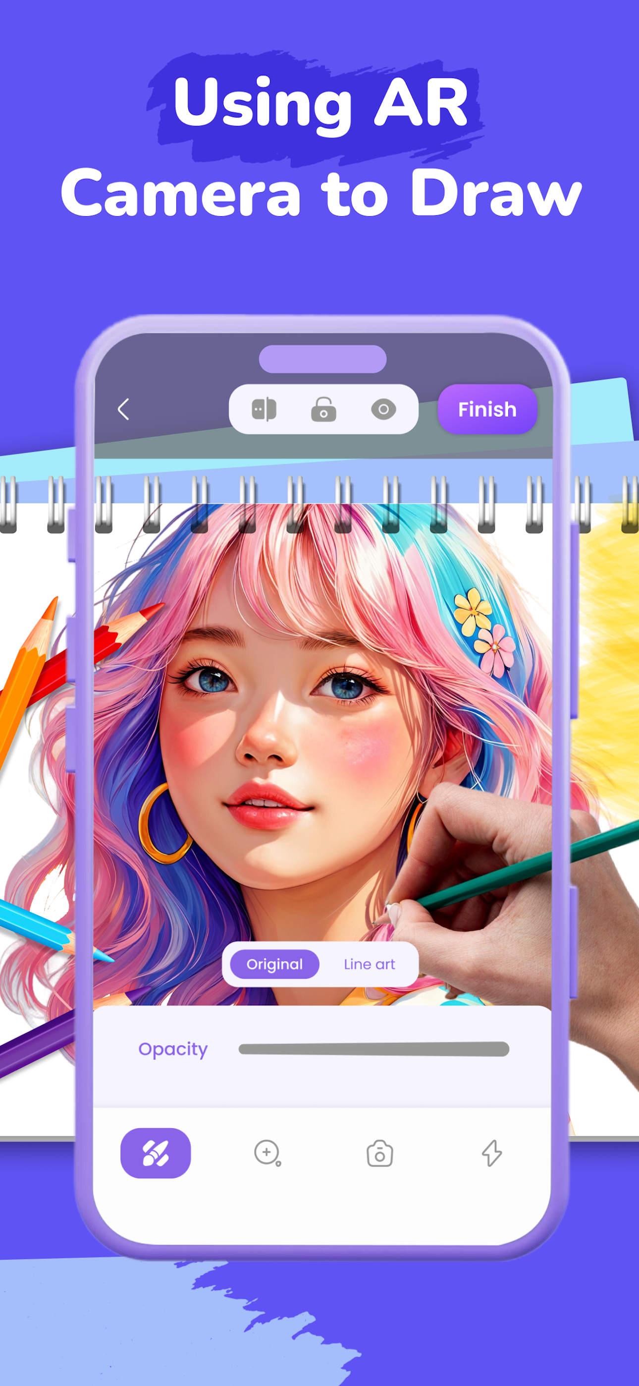 AR Sketch Anime: Trace Drawing