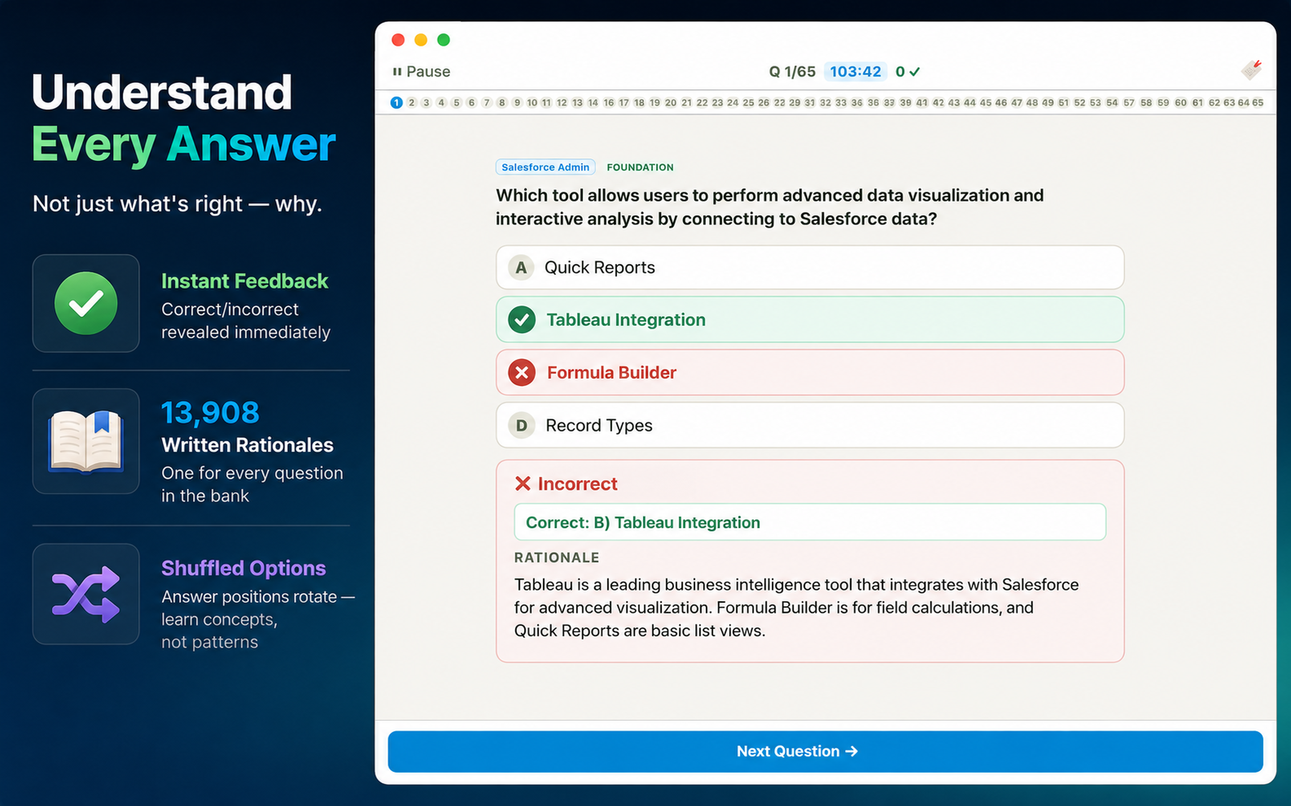 Salesforce Cert Exam Prep 2026 screenshot 21