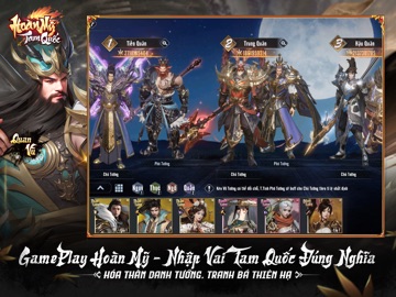 Hoàn Mỹ Tam Quốc iPad screenshot