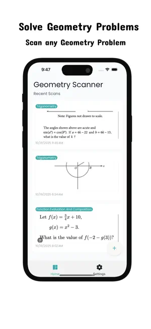Geometry Solver: Photo Solver screenshot 1