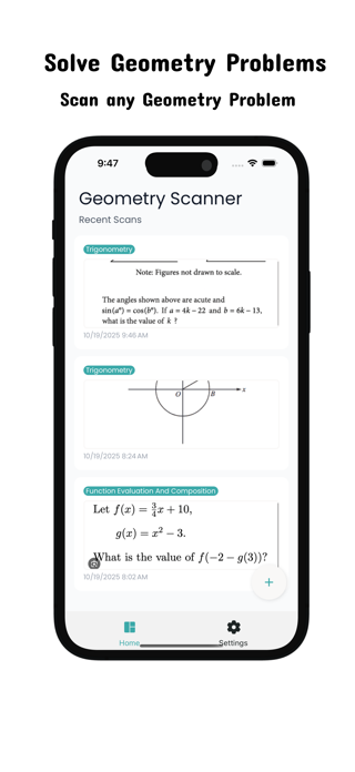 Geometry Solver: Photo Solver Screenshot 1 of 3
