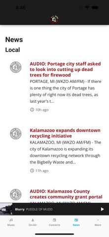 WZUU 92.5 - Kalamazoo's Rock iPhone screenshot