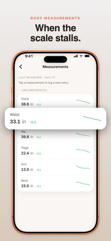 Daily Weight Log & Recorder iPhone screenshot