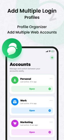 Dual Chat: Web Scan for WA screenshot