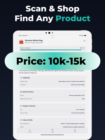 Lens AI: Scan & Image Search iPad screenshot