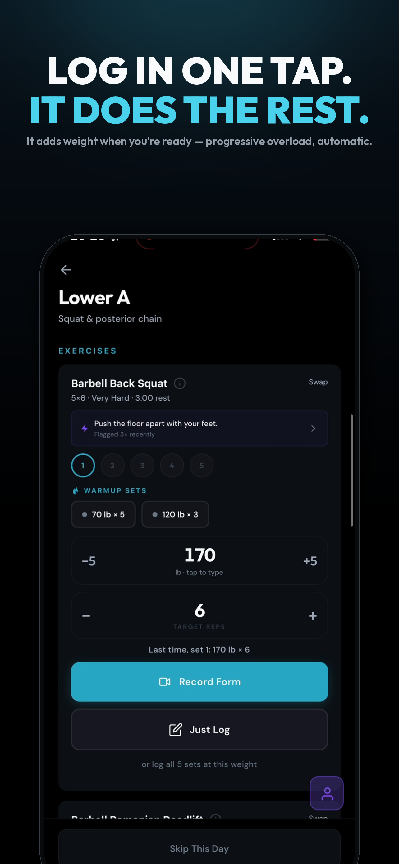 RepForm: AI Form Coach & Log screenshot 4