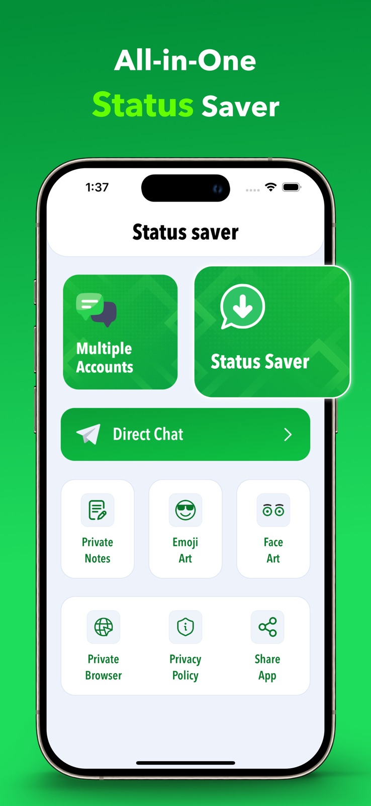 Status Saver - Download Status iphone screenshot 1