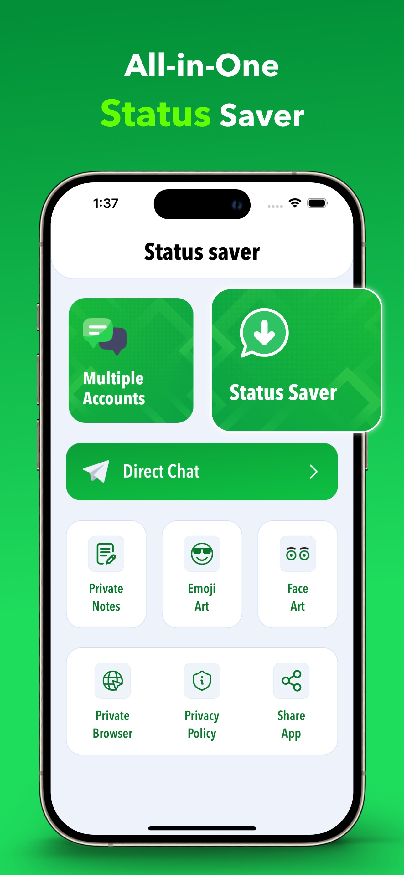 Screenshot 1 of Status Saver - Download Status