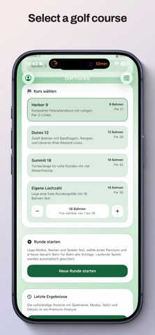 GolfTrackly Screenshot 3 of 4