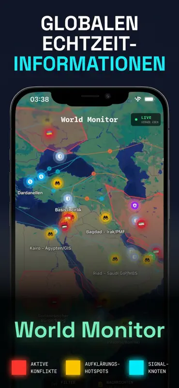 World Monitor - Echtzeit-News screenshot 6 of 6