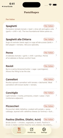 PastaShapeBook Screenshot 1 of 6