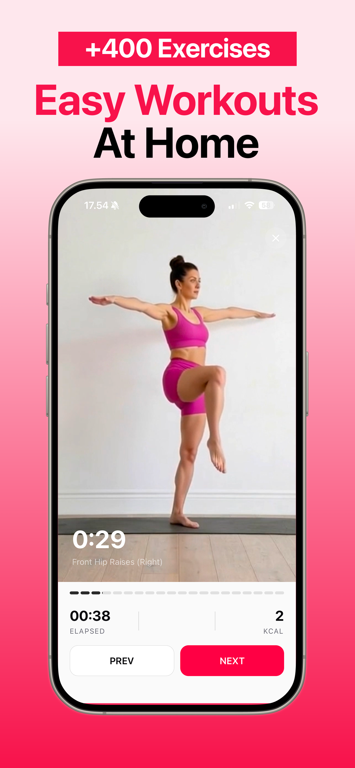 TrueMe: Lazy Workouts at Home screenshot 2