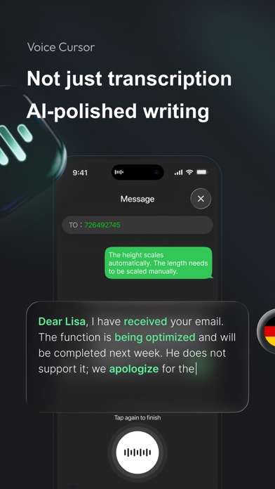 Voice Cursor AI screenshot