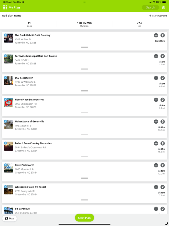 Visit Greenville, NC iPad screenshot 9 - Travel app