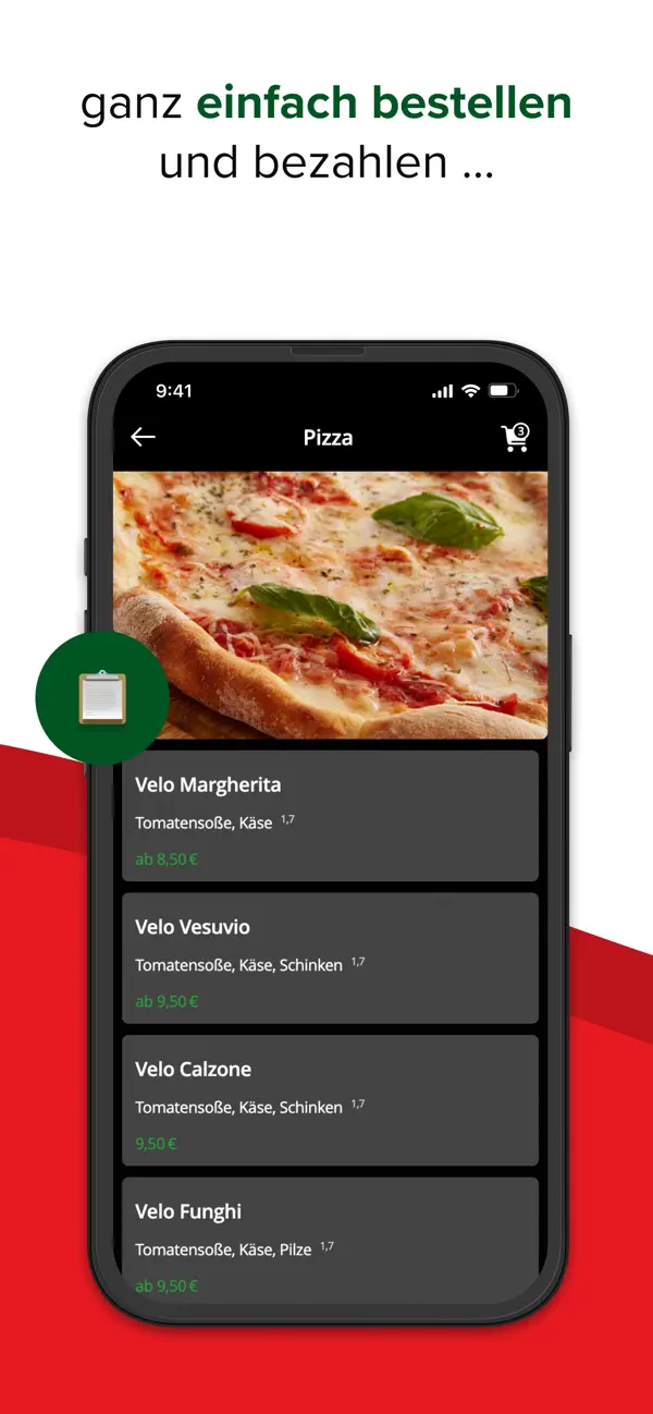 Screenshot #3 pour Velo Pizza Geislingen