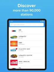simple radio - fm am stations ipad images 3