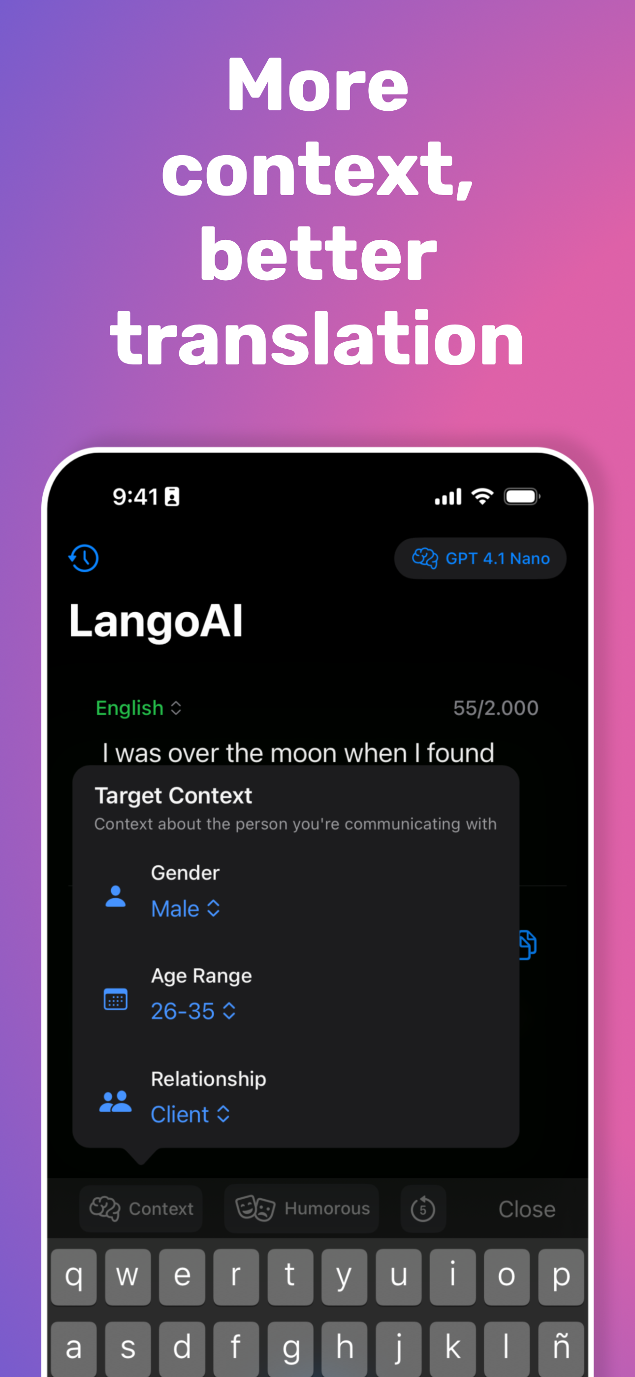LangoAI - Context Translator screenshot 3