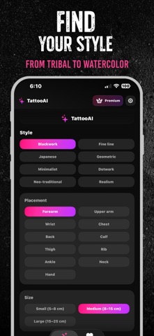 TatMe: Tattoo Designer Maker screenshot