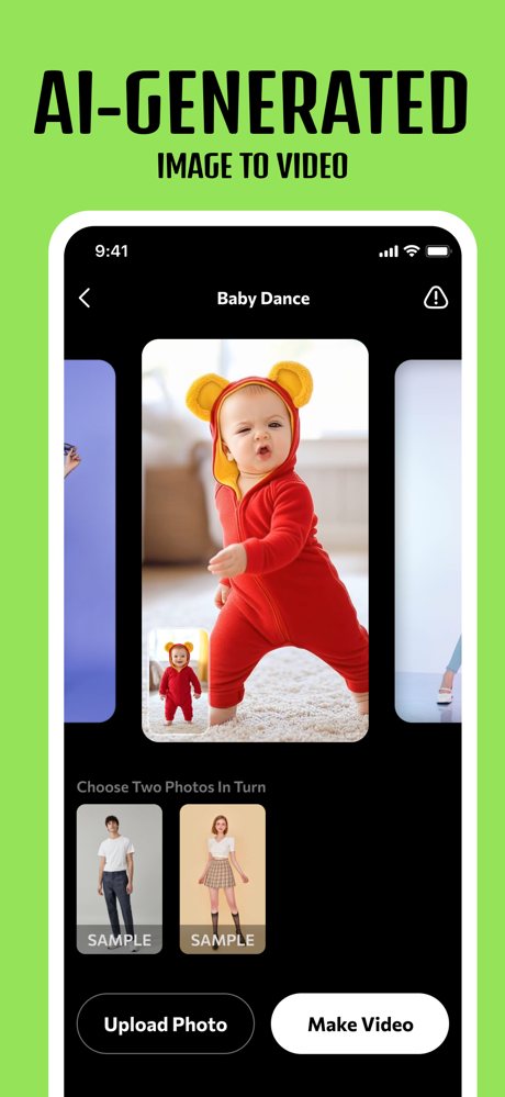 Photo Dance: AI Baby Dance screenshot 1