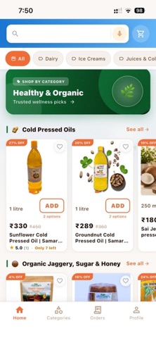 groceri: groceries & more screenshot