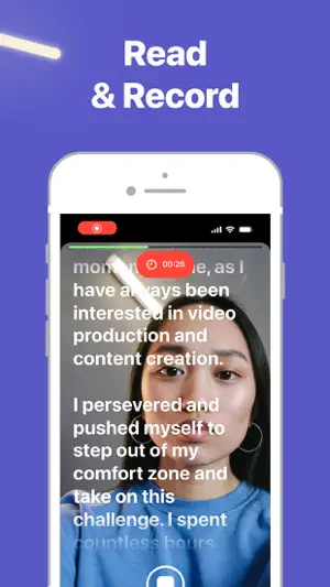 Teleprompter & Script Writing screenshot 2