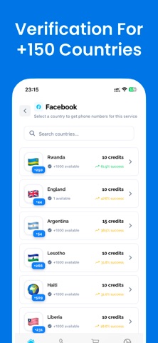 SMSCode - Virtual Number SMS screenshot