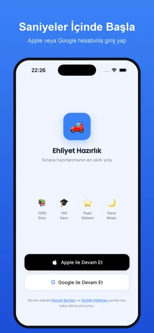 Ehliyet Sınavı 2026: Sorular screenshot 1
