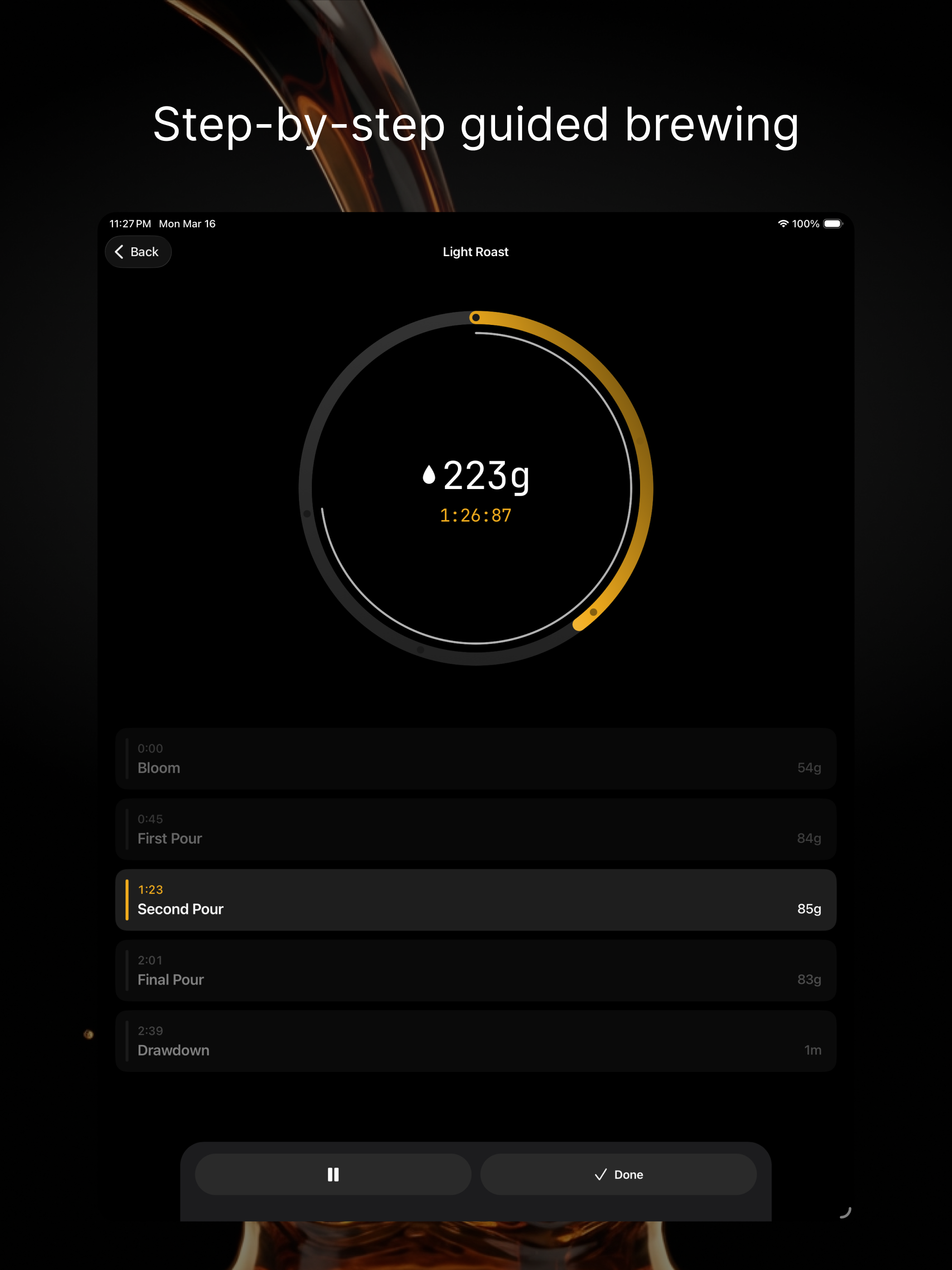 Single Origin - Coffee Timer