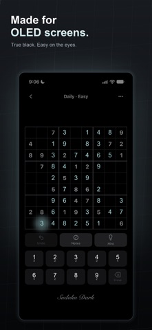 Sudoku Dark: No Ads screenshot 6