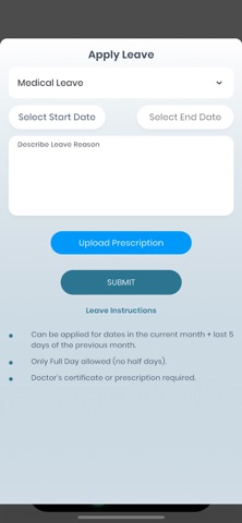HRMS - Management screenshot