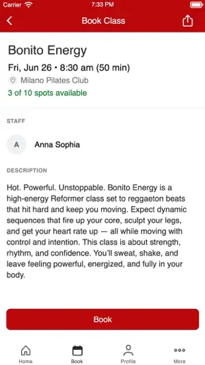 Milano Pilates Club screenshot 3