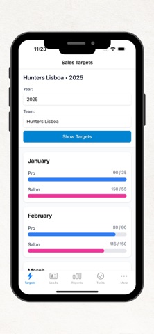 sheerME CRM screenshot