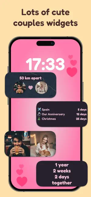 Pookie: Couple Widgets + Games iPhone screenshot 2