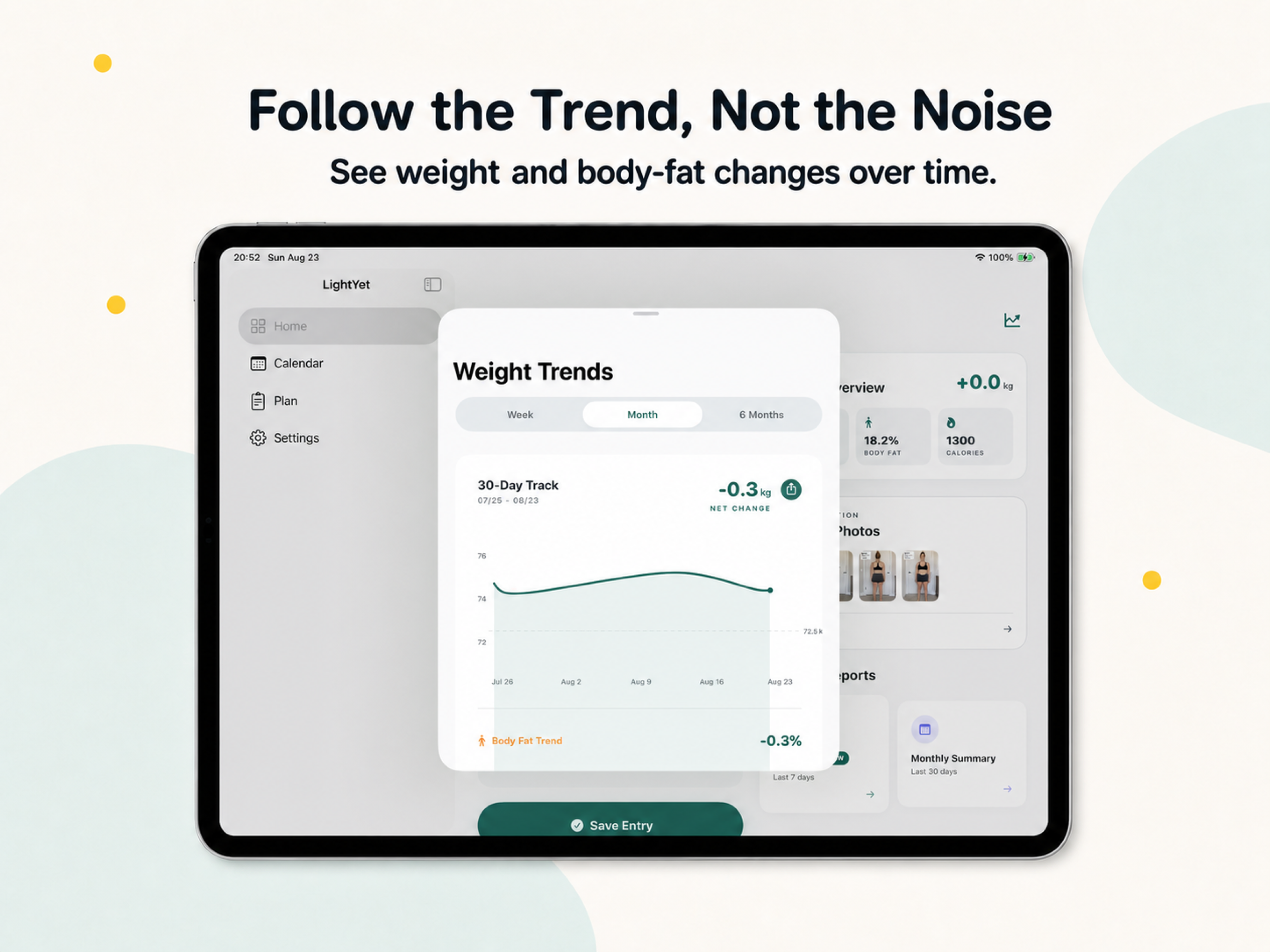 LightYet: Body Fat Tracker screenshot 14