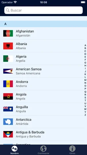 Captura de pantalla de FlagDict: Banderas Del Mundo en iPhone 1
