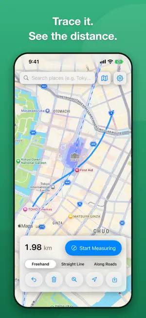Distance Measurement screenshot 1
