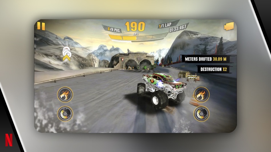 #8. Asphalt Xtreme (iOS) От: Netflix, Inc.