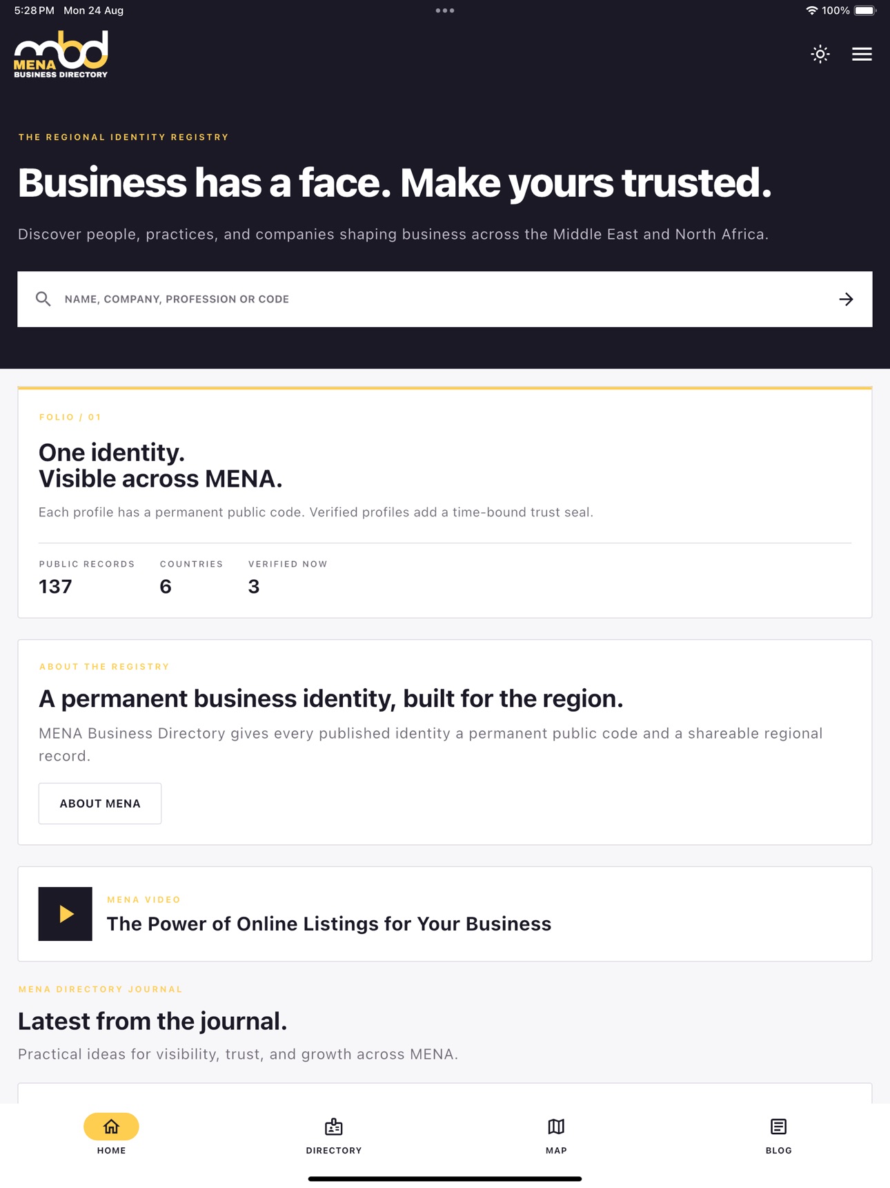 Screenshot 5 of MENA Business Directory