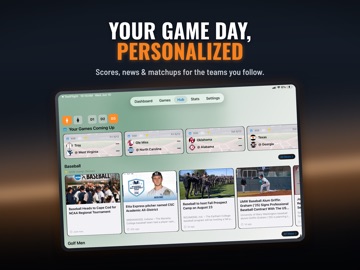 FullRoster: D3 D2 D1 Sports iPad screenshot