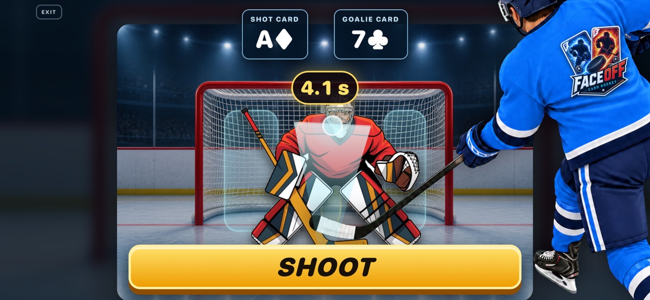 Screenshot 3 of Faceoff Card Hockey
