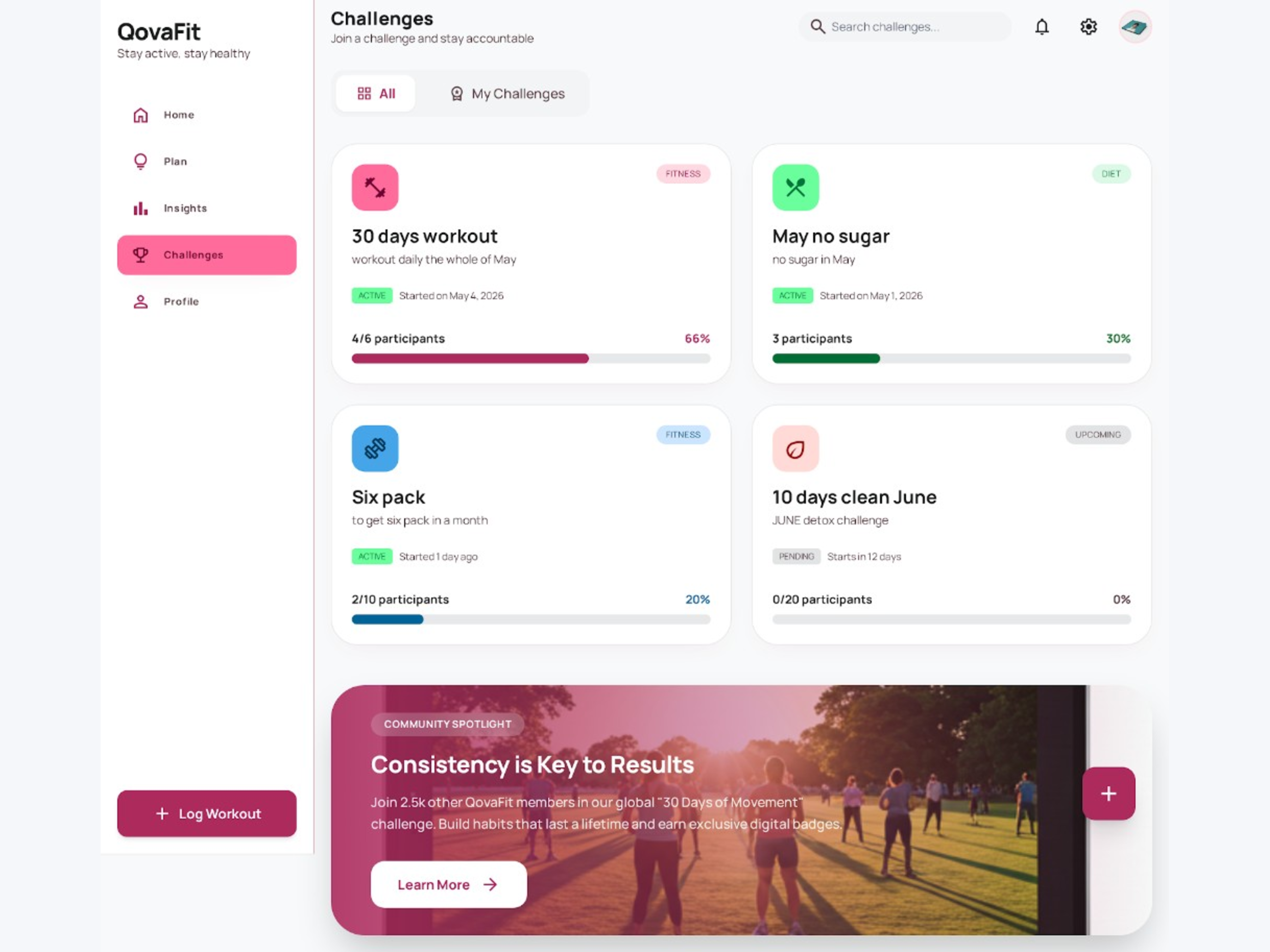 QovaFit screenshot 5